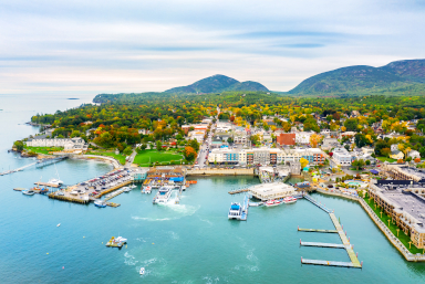 Visit New England in the Autumn Fall