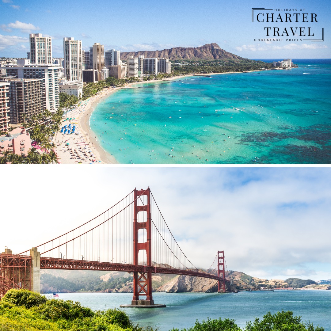 California & Hawaii
