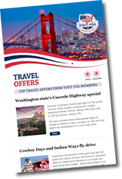 Visit USA travel offers newsletter