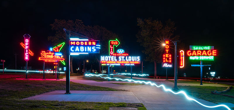 St. Robert Route 66 Neon Park