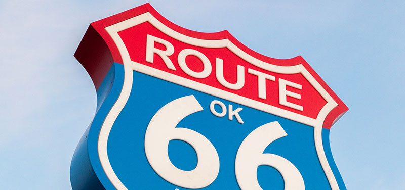 Route 66 Sign Oklahoma City